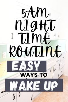 Waking Up At 5am, Things To Do At Night, Morning Checklist, Daily Routine Planner, Light Cycle