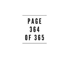 a black and white sign that says page364 of 385