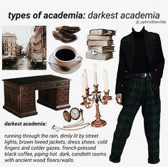 Gothic Acedamia Fashion, Oppenheimer Aesthetic Outfit, Scholar Aesthetic Outfit, Darkest Academia Outfit, Dark Academia Bag, Dark Academia Things, Gothic Academia, Darkest Academia, Aesthetic Quiz