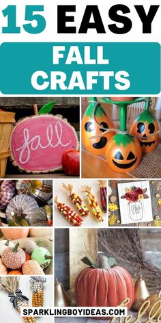 Looking for some easy and fun fall crafts ideas for the kids? Look no further! Our blog has tons of great fall craft ideas that are perfect for preschoolers and adults alike. From simple fall arts and crafts like painting leaves to more complex ideas like making a scarecrow, I have something for everyone. So get inspired and get crafting! Thanksgiving Party Crafts, Making A Scarecrow, Fall Themed Crafts, Easy Fall Crafts For Adults, Diy Pumpkin Crafts, Fall Crafts Ideas, Thanksgiving Craft Ideas