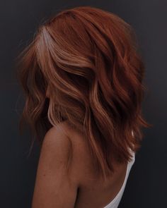 Easy Haircuts, Hair Style Girl, Girl Aesthetics, Girl Hairstyle, Ginger Hair Color, Woman Hair, Beautiful Hair Color, Hair Stylies, Hair Color And Cut