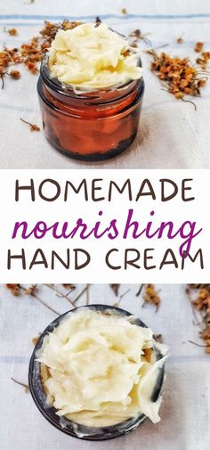 Homemade Hand Cream With Essential Oils - Easy Hand Lotion Recipe Apothecary Beauty, Hand Lotion Recipe, Easy Diy Lotion, Hand Cream For Dry Hands, Hand Cream Recipe, Diy Lotion Recipe, Diy Hand Cream, Hand Cream Homemade, Beeswax Recipes