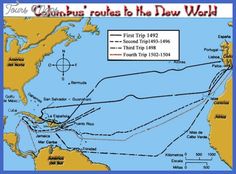 the columbus routes to the new world