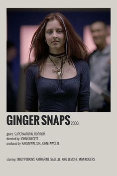 GINGER SNAPS minimalist poster Ginger Snaps Movie, Cinema Quotes, Movie Hacks, Netflix Movies To Watch, Film Poster Design, Polaroid Poster