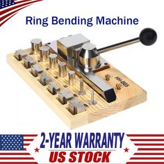 the ring bending machine has 2 - year warrant us stock on sale for $ 1, 500