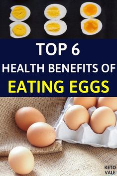 Eggs are the perfect healthy food. They contain healthy fats (as long as you eat the egg yolk) and extremely low in carbohydrates. Here's what you need to know... Hard Boiled Eggs Benefits, Boiled Eggs Benefits, Eggs Recipes Healthy, Boiled Egg Benefits, Eggs Health Benefits, Baking Soda Drink, Benefits Of Eggs, Creative Egg Recipes, Benefits Of Eating Eggs