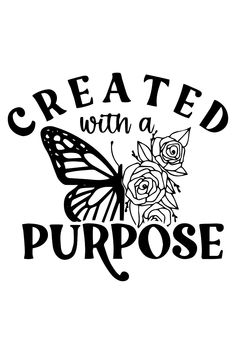 Butterfly svg, butterfly design, butterfly drawing outline, flower svg, flower clipart, cricut flowers Created With A Purpose, Svg Butterfly, Christian Shirts Designs, Butterfly Svg, Design Jersey, Tshirt Printing Design, Svg Christian, Butterflies Svg, Cute Shirt Designs