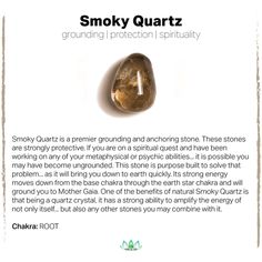 Gemstone Meanings — MalaforVets Geode Hunting, Smoky Quartz Jewelry, Smoky Quartz Earrings, Smoky Quartz Crystal