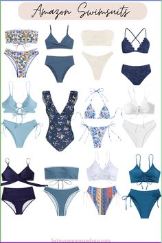 Summer is just around the corner, and it's time to find a stylish swimsuit to carry us through it! Whether you're hitting the beach, lounging by the pool, or planning a tropical getaway, finding the right swimwear is essential for both comfort and style. From trendy bikinis to classic one-pieces in this post, you can find a selection of stunning swimsuits in various styles. Discover the best swimwear options to elevate your summer wardrobe! #Swimwear #Swimsuits #Bikinis #Beachwear Swimsuit For Small Chest, Trending Bathing Suits, Summer Outfits Women 30s, Summer Style Guide, Swimsuits Bikinis, Trendy Bikinis, Trendy Swimsuits, Best Swimwear, To Cute