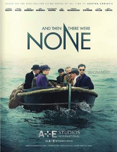 a movie poster with people in a boat