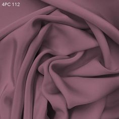 PLEASE NOTE: This silk is available by special order only and is not eligible for any discounts. Additionally, the color swatch comes in silk charmeuse as it is for color purposes only. Please allow an additional 1-2 business days for processing. 4 Ply Silk Crepe Color - Mauve Content - 100% Silk Width - 44/45" Fabric Care - Dry Clean Only Mauve Outfit, Materials Gown Style, Mulberry Fabric, Toriel Undertale, Soft Summer Palette, Soft Summer Color Palette, Lavender Butterfly, Long Frock Designs, Mulberry Color