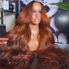 Ginger Hair Color Body Wave 13x4/4x4 HD Lace Human Hair Wigs Ombre Hair Lace Front Wig Geeta Hair 150%-250% Density Colored Wigs With Dark Roots Olive Oil Hair, Ginger Hair Color, Virgin Hair Wigs, Remy Human Hair Wigs, Beautiful Wigs, Best Wigs, Colored Wigs, Body Wave Hair, Lace Closure Wig