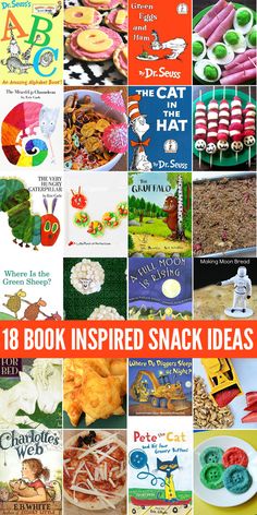 Snack Ideas For Kids, Storybook Baby Shower, Snacks For Kids, Book Day, Book Party, Book Week, Kids Book