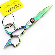 Jason 5.5 Inch Professional Green Color Razor Edge Hair Cutting Scissors with Comb Leather Case Beauty Salon Equipment -- This is an Amazon Affiliate link. Learn more by visiting the image link. Beauty Salon Equipment, Edges Hair, Salon Equipment, Hair Products, Beauty Salon, Leather Case