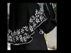 Embroidery Abaya Design Dubai, Embroidery Abaya Design, Saudi Abaya, Embroidery Abaya, Embroidery Gown, Abaya Collection