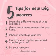 Are you a new peruca (wig) wearer? If yes, these are the perfect tips for you! Just following the steps will have you ready in no time! #thevirginhairfantasy #gluelesswigmaker #atlantawigmaker #peruca #wigs Hairstylist Ideas Tips, Wig Content Ideas For Instagram, Wig Influencer Tips, Wig Business Names Ideas, Wig Influencer Vision Board, Wig Business Ideas, Wig Quotes, Wig Care Tips, Business Captions