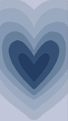 a blue heart shaped object in the middle of an image with some blurry lines