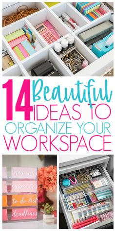 Setting Up Office Cubicle, Office Desk Inspiration Workspaces, Organize Work Desk, Work Office Organization Ideas, Faculty Lounge, Desk Organization College, Diy Desk Organization, Desk Organizing, Organized Desk