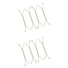 four pairs of hair pins on a white background