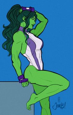 She Hulk Fanart, Jen Bartel, Hulk Character