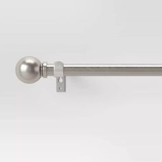 an image of a metal handle on a door