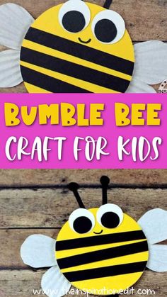 the bumble bee craft for kids to make