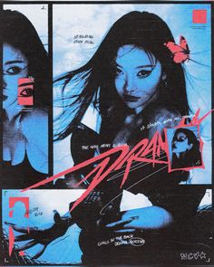 an advertisement for the new braaz album, which features two women with long hair