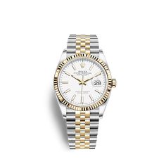 Discover the Datejust 36 watch in Yellow Rolesor - combination of Oystersteel and 18 ct yellow gold on the Official Rolex Website. Model: m126233-0019 Used Rolex, Rolex Milgauss, Buy Rolex, Rolex Cellini