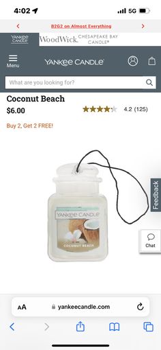 the yankee candle is on sale for $ 4 00