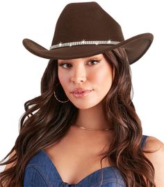 PRICES MAY VARY. High Quality Material:Cowboy Hat of 65%cotton，35%Polyester, breathable and lightweight, ensures durability and high performance, keeping you feel comfortable all the way Ideal Size:Hat Circumference: 56-58cm/22-22.8"; fit anyone’s head, Our Cowboy Hat is stable and easy to fix, so don't worry too much about it falling off easily Design:match 3 rows Bling Rhinestone makes the hat stand out, classic retro western cowboy/cowgirl hat style, stylish and good looking, Suitable for spr Cowboy Costume For Men, Cowgirl Costume For Women, Cowboy Hat Styles, Cowboy Costume, Western Cowboy Hats, Cowgirl Costume, Hat Stands, Cowgirl Hats, Western Cowboy