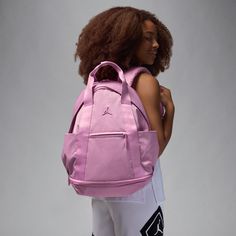 This backpack is for those who are self-assured, confident, powerful. It's made of durable recycled fabrics and has a versatile design that will take you from work to gym and to travel. The spacious main compartment has a 2-way zippered closure and houses a laptop compartment as well as a mesh slip pocket to secure smaller items. A front zip pocket helps secure smaller items you want quick and easy access to, pockets at the sides can be used to hold your favorite beverages and a zippered shoe ga Shoes For Travel, Backpacks For Kids, Beautiful Backpacks, Backpacks School, Backpacks For Women, Backpacks For School, Gym Shoes, Kids Backpacks, School Backpacks