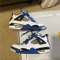 No Box Authentic No Lowball Offers/Trades Sz 6.5y Which Is Equal To A Woman’s 8 Jordan 4 Retro, Air Jordan 4 Retro, Womens Jordans, Jordans For Men, Nike Air Jordan, Air Jordans, Motorsport, Athletic Shoes, Men's Shoes