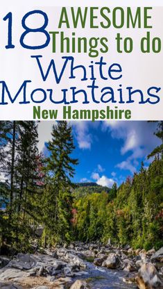 Best Things To Do In New Hampshire, Sister Travel, White Mountains New Hampshire Summer, New Hampshire White Mountains, Hiking New Hampshire, Lakes Region New Hampshire, Bluegreen Vacations, The White Mountains New Hampshire, White Mountains New Hampshire