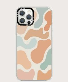 an iphone case with a camo pattern on it