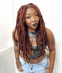 Black Female Dreads, Large Dreadlocks Black Women, Thick Dreads Black Women, Kali Dreadlocks, Westindieray Locs, Dreadlock Style, Dope Hairstyles