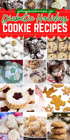 Check out these delicious Diabetic Holiday Cookie Recipes! Enjoy easy Christmas treats with low sugar, sugar free ingredients, and diabetic friendly recipes using stevia, erythritol, or monk fruit. Try these Christmas cookie recipes now! Christmas Cookie Recipes, Easy Christmas Treats, Easy Holiday Recipes, Monk Fruit, Family Friendly Dinners, Holiday Cookie Recipes, Sugar Sugar