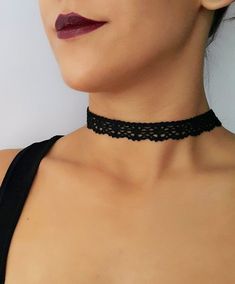 -------------------------------------♥ ♥ ♥ bohomila ---------------------------------------------- Black Lace Choker Necklace - Radiate your beauty in this beautifully detailed Black Lace Choker Necklace. Dress it up or dress it down its boho chic for any occasion. ------------------------------------♥ ♥♥ D E S C R I P T I O N ♥ ♥♥ --------------------------------------------------- ♥Choker Length : 35cm ♥Width : 1.5cm ♥Silver plated lobster clasp ♥ Includes a 2 inch ( 5 cm) extension chain for Bohemian Summer Party Choker, Black Choker Necklace For Festival, Adjustable Black Choker For Summer, Trendy Black Festival Choker, Elegant Handmade Summer Choker, Black Choker Necklace For Summer, Black Necklace For Summer Gift, Black Necklaces As Summer Gifts, Black Necklace Summer Gift