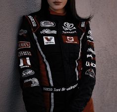 Female Race Car Driver Aesthetic, Female F1 Driver Aesthetic, Race Car Driver Aesthetic, Female Racer Aesthetic, Racer Aesthetic, Female Race Car Driver, Female Racers, Car Outfit, Racing Baby