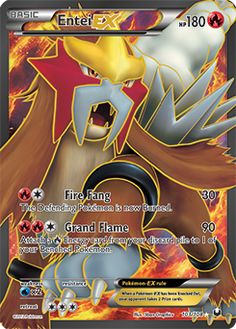 a pokemon card with an angry bird on it's back and flames in the background