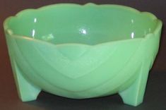 Jadeite Bowl Tawny Spring, Artistic Ceramics, Milk Glass Cake Stand