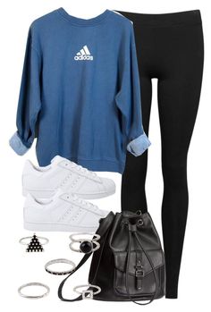 "Style #11608" by vany-alvarado ❤ liked on Polyvore featuring Vince, adidas, adidas Originals and H&M Lazy Day Outfits, Tween Outfits, Sporty Outfits, Teen Fashion Outfits, Outfit Idea, Comfy Outfits, Cute Casual Outfits, Outfits For Teens, Teen Fashion