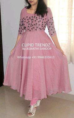 Simple Frock Design, Gown Party Wear, Girls Dresses Sewing, Designer Kurti Patterns, Long Gown Dress