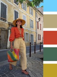 Уличная мода Autumn Colour Palette, Deep Autumn Color Palette, Autumn Woman, Fall Color Palette, Beautiful Color Combinations