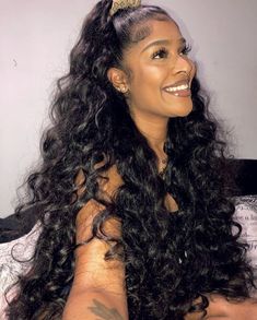 Twisted Hair, Wavy Hairstyles, Hair Laid, Long Curly Hair, Long Curly, Up Girl, Hair Bundles, Body Wave