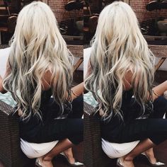 Blonde Underneath Hair, Black To Blonde Hair, Blonde Underneath, Long Platinum Blonde, Platinum Hair Color, Tan Skin Blonde Hair, Pia Mia, Platinum Blonde Hair Color, Hair Color Underneath