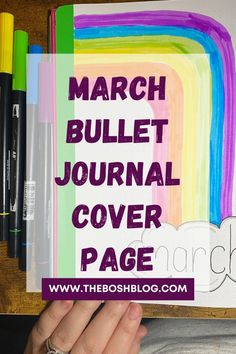 Looking for March bullet journal ideas? Dive into a world of colors and creativity with our latest setup on The Bosh Blog. From colorful cover designs to practical monthly layouts, find inspiration for your journaling journey! 🌈📔 #BulletJournaling #MarchSetup #CreativeIdeas March Bullet Journal Ideas