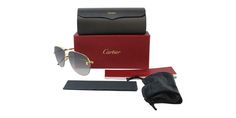 Cartier - Panthere Aviator ESW00093 sunglasses | Free Shipping - Designer Eyes