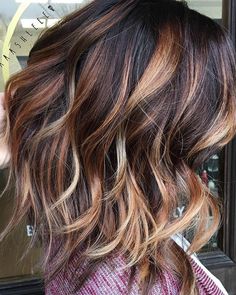 Brown And Blonde, Modern Short Hairstyles, Ombre Hair Blonde, Ombre Hair Color, Haircut For Thick Hair