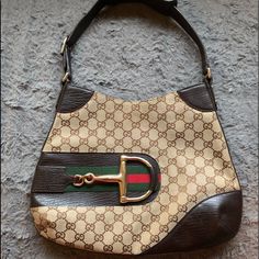 Used Gucci Medium Hobo. Worn With Love And Comes With Dust Bag. Minor Wear, See Last Picture But Otherwise In Great Condition. Price Firm. This Is A Steal Same Bags On Sale Here From $450-$1200 And Not In Great Condition Gucci Hobo Bag, Michael Kors Monogram, Hobo Bag, Gucci Bag, Bag Sale, Dust Bag, Bag Lady, Gucci, Shoulder Bag