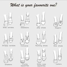 the different types of women's shoes and how they are used to wear them